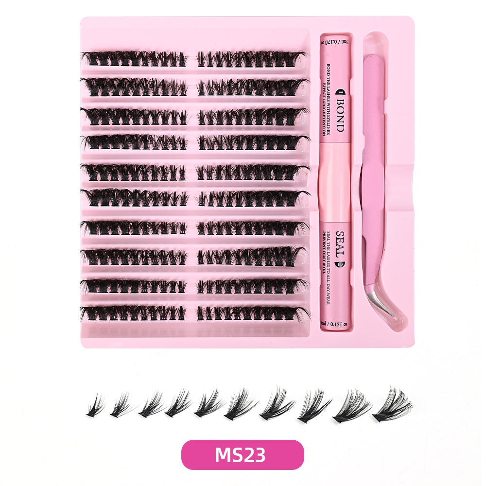 Segmented Single-Cluster DIY Eyelash Kit