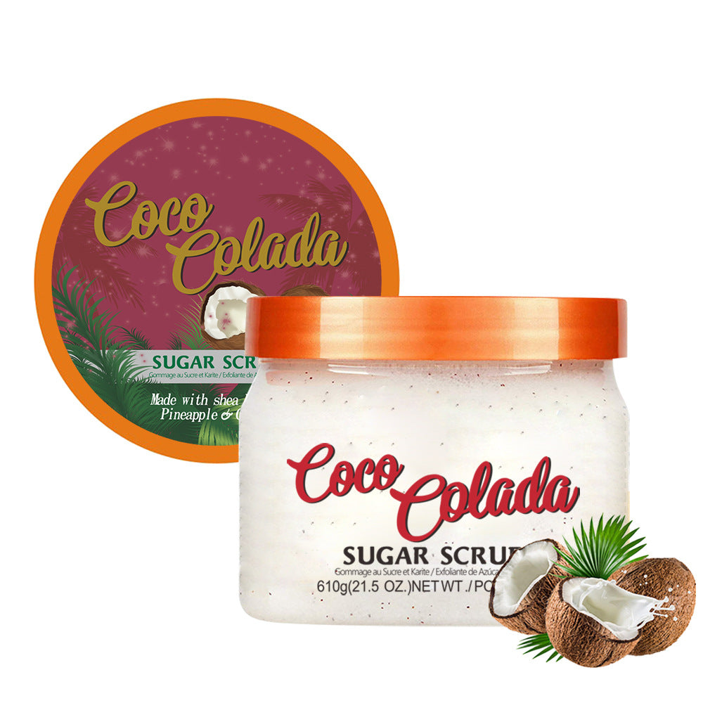 Sucrose Moisturizing And Skin Lightening Exfoliating Facial Scrub