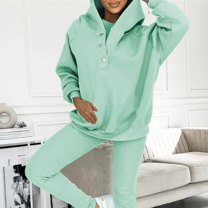 Sport Casual Hoodie Thick Thread Slimming