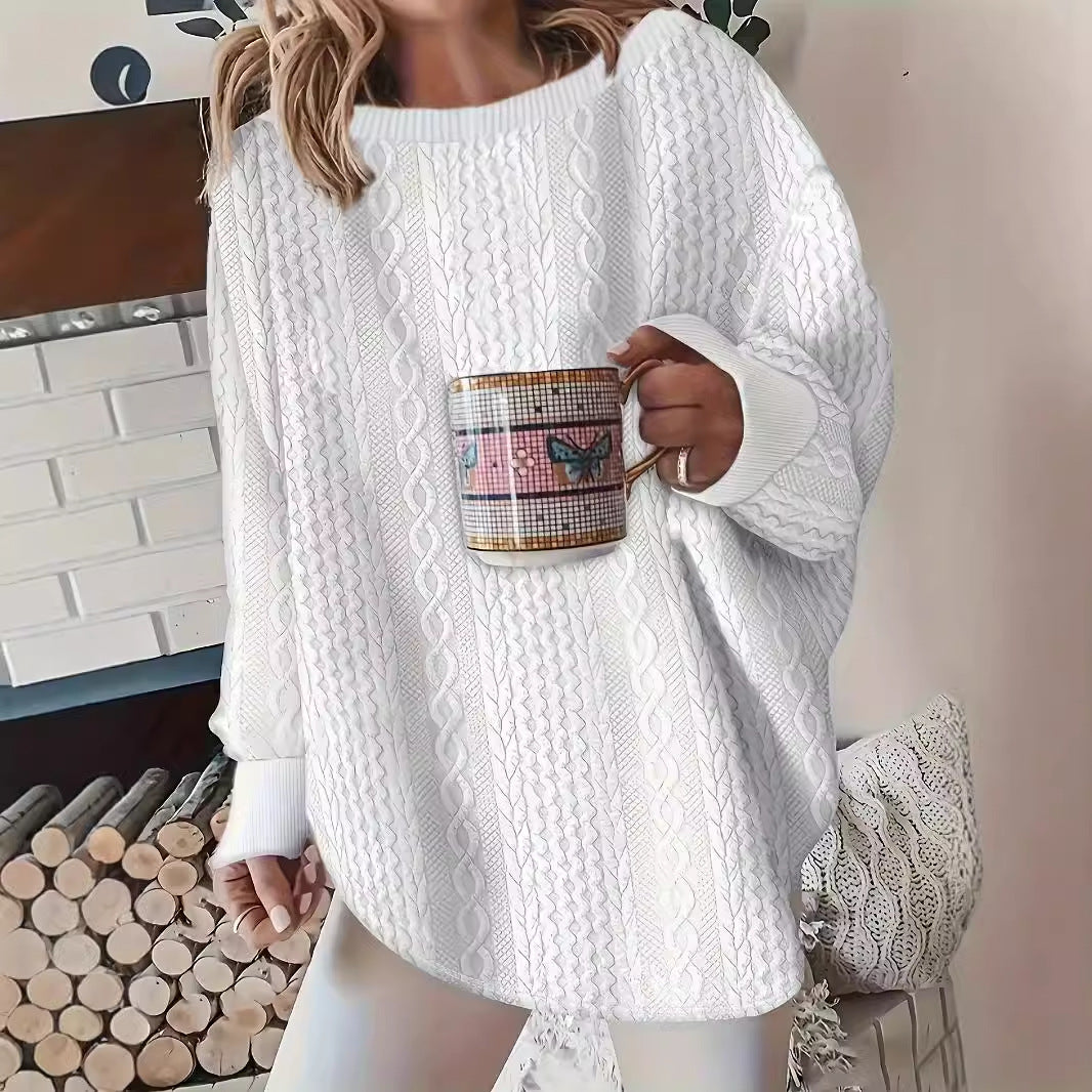 Autumn And Winter Lazy Loose Pullover Sweatershirt