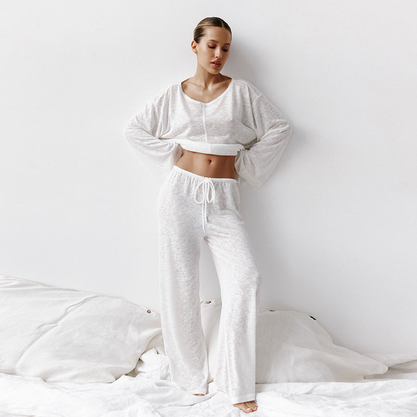 Ladies' Homewear Simple And Stylish Casual Suit