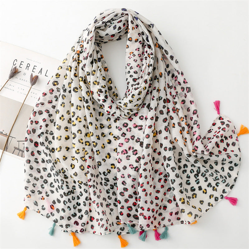 Creative Chinese Style Cotton And Linen Scarf