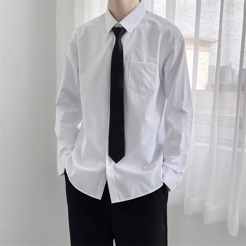 Personality Loose Casual Shirt Men