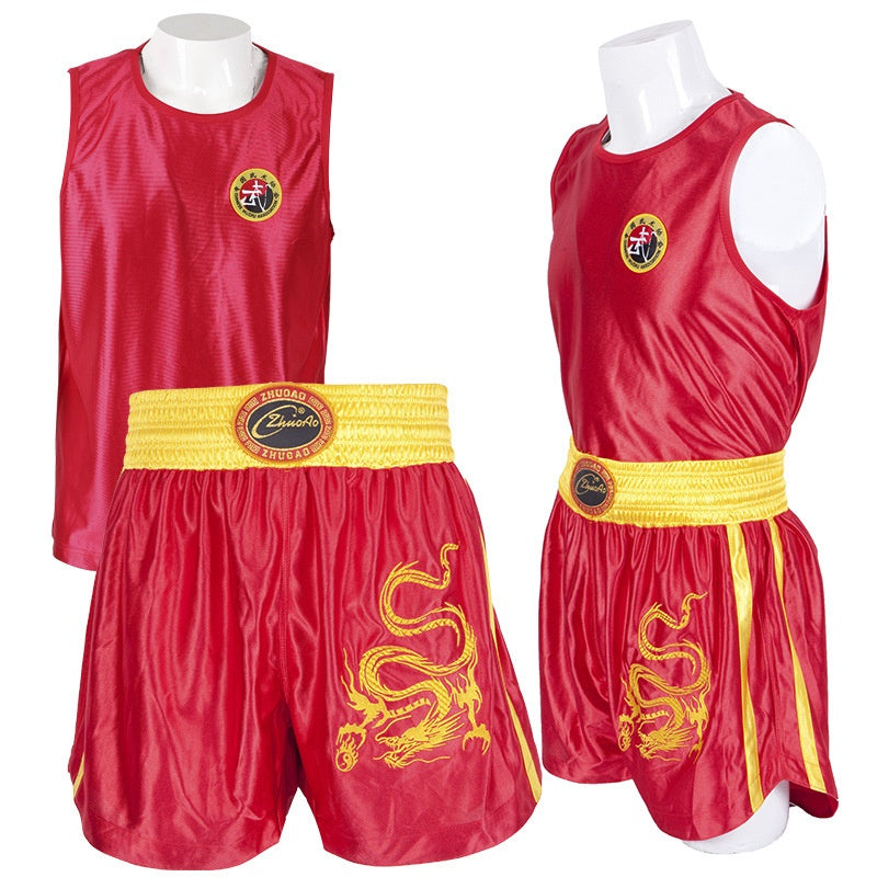 Zhuoao Solong Tattoo Clothes For Sanda Muay Thai Shorts Men And Women