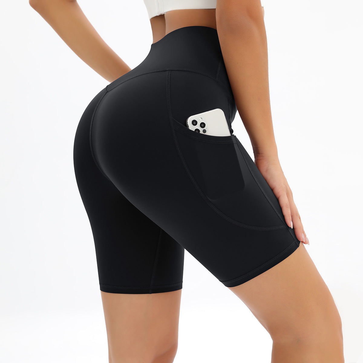 Women's Double-sided High Waist Hip Lift Tight Sports