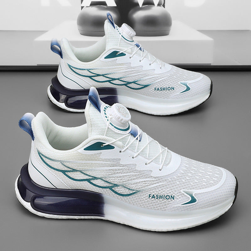 Rotating Button Running Sneaker