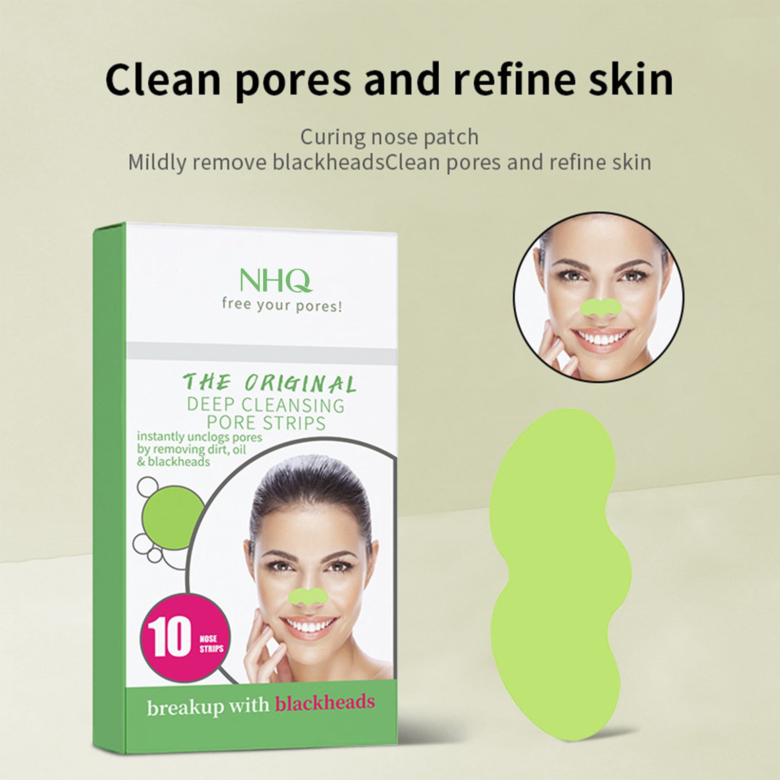 Pore Acne Cleanser Shrink Pores Deep Cleansing Strawberry Nose Unisex