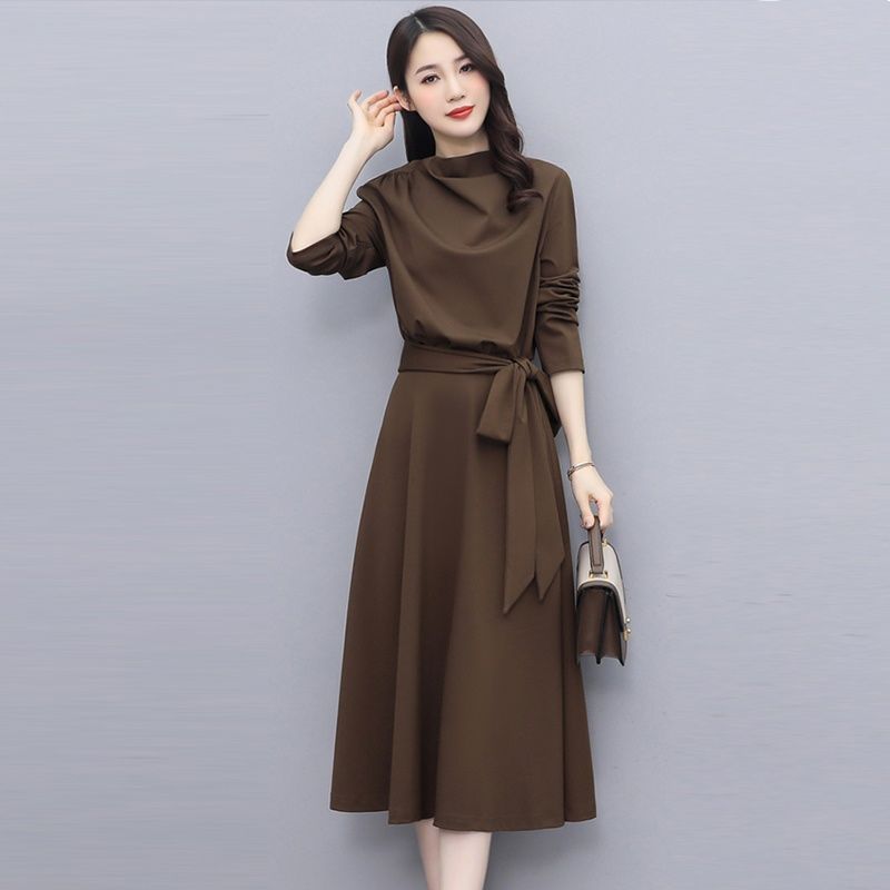 Fashion Casual Thin Long Sleeve Dress