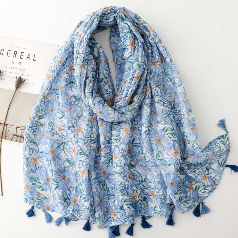 Creative Chinese Style Cotton And Linen Scarf