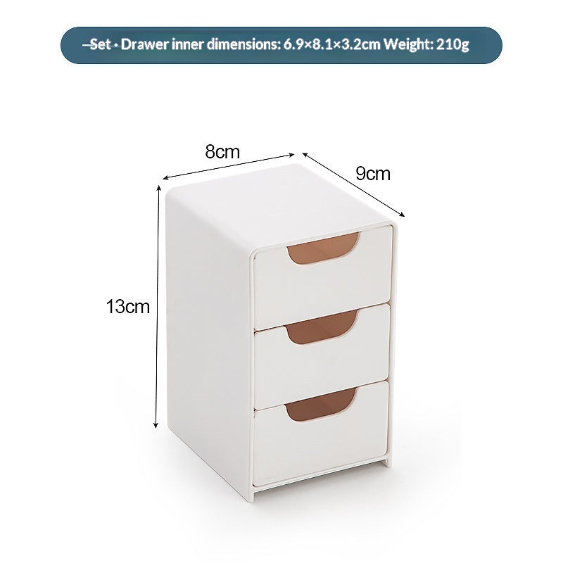 Mini Wall-mounted Space-saving Makeup Organizer Storage Box