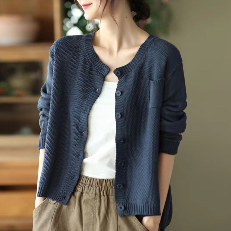 High-grade Korean Style Lazy Sweater Coat