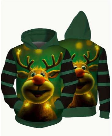 Santa Claus 3D Digital Printing Sweater