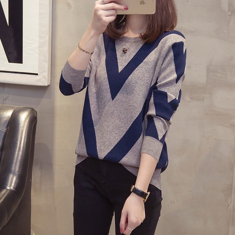 Women's Autumn Crew Neck Sweater