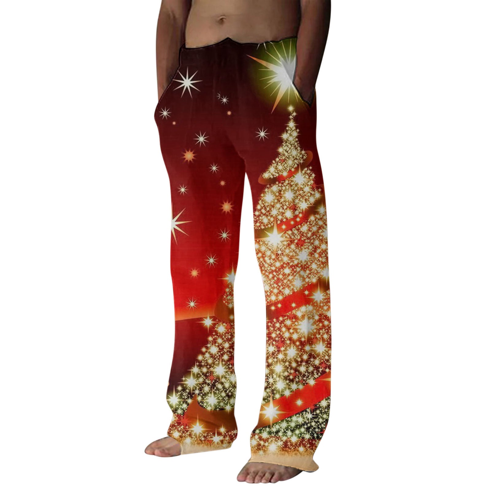 New Year Christmas Bell Pajama Pants