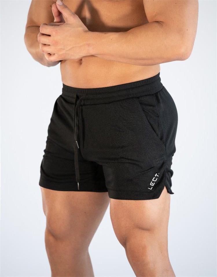 Elastic Thin Breathable Quick-drying Exercise Shorts