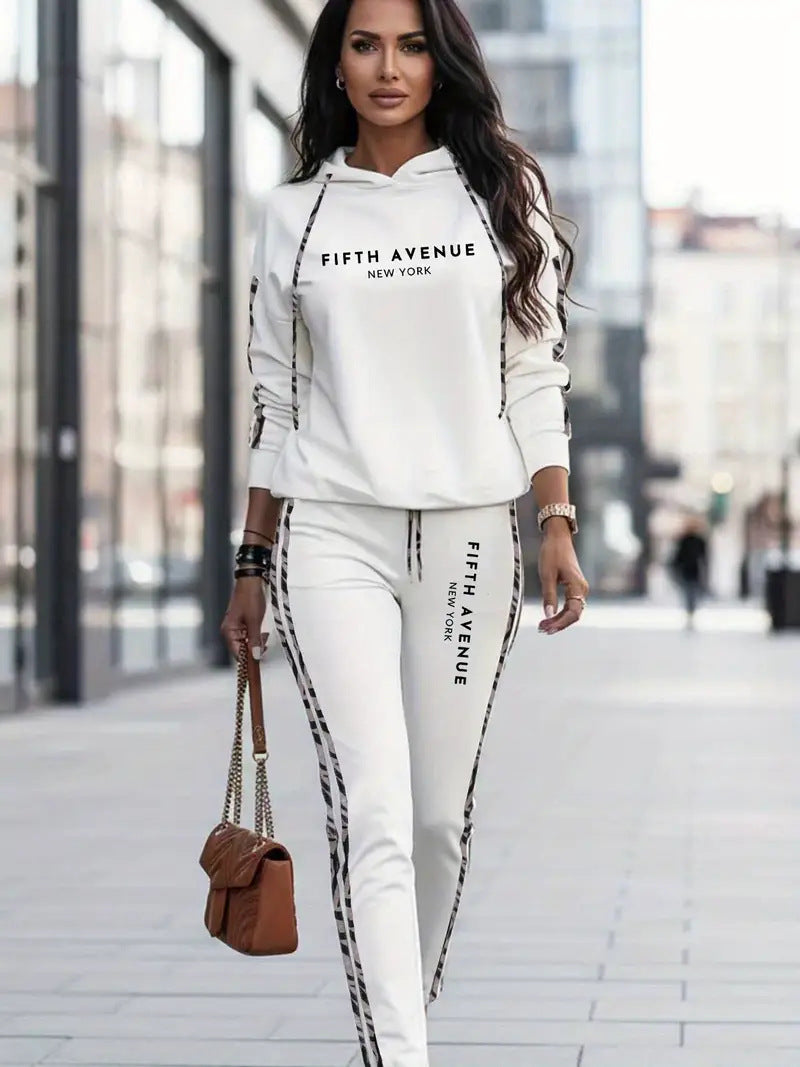 Women's Autumn And Winter Sweatsuit Casual Fashion Sporty