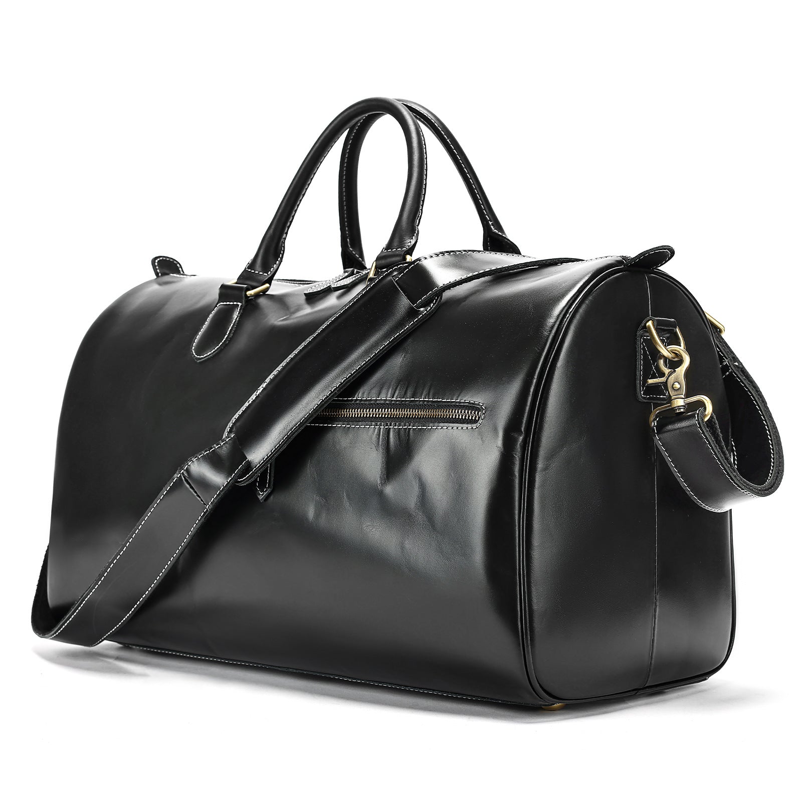 Travel Vintage Leather Large-capacity Crossbody Bag