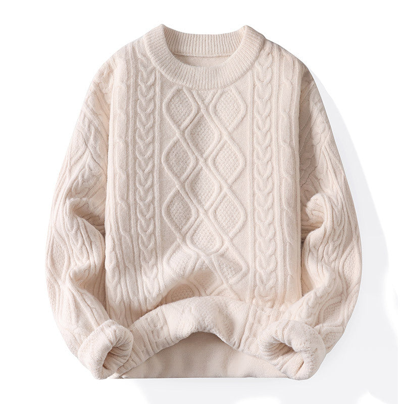 Men's Knitwear Round Neck Sweater