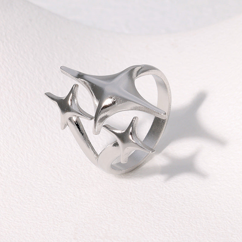 Women's Niche Design XINGX Stainless Steel Ring