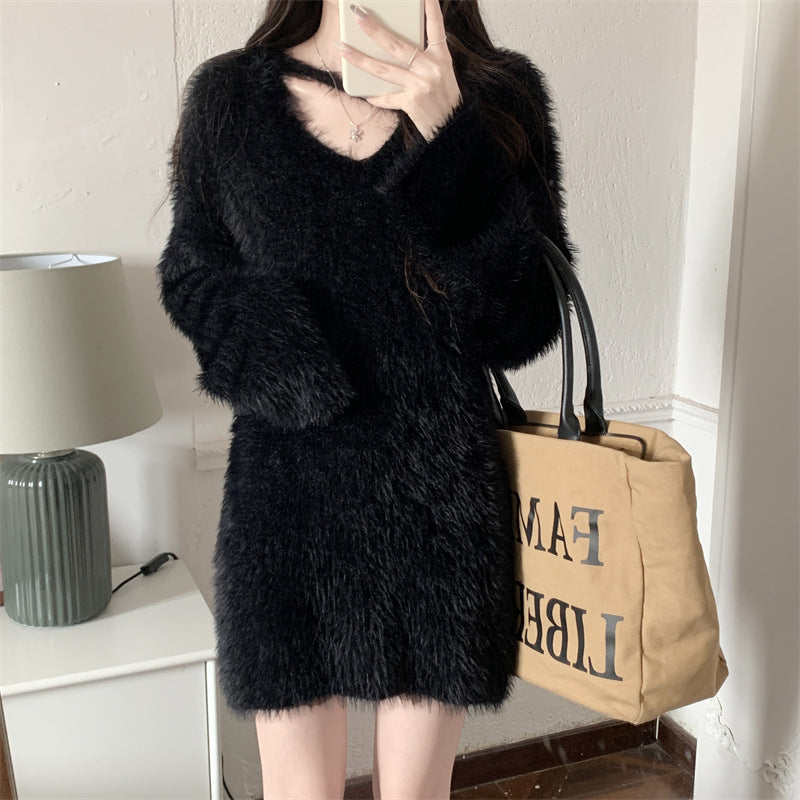 Woolen Sweater Korean Style Loose Chic