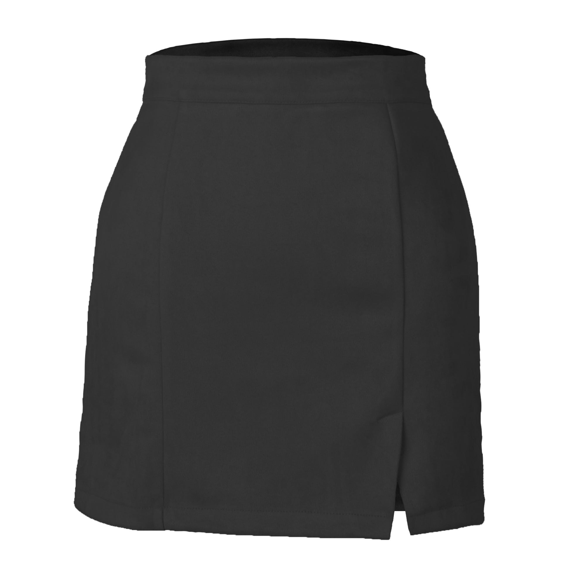 Autumn And Winter Suede A- Line Korean Style High Waist Fashion Sexy Skirt