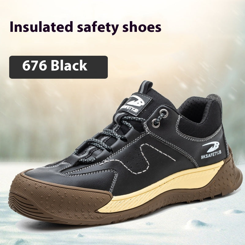 Flyknit Safety Comfortable Breathable Work Shoes