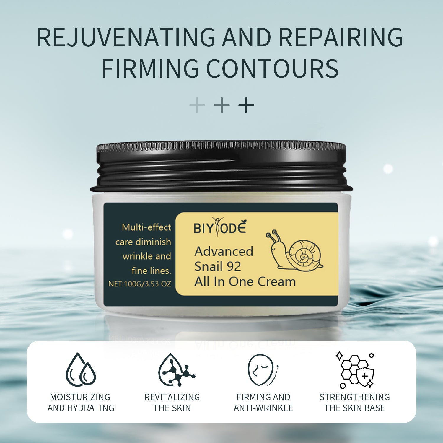 Anti-aging Firming Lifting Moisturizing Remove Wrinkles Face Cream Advanced Snail 92 All In One Face Cream