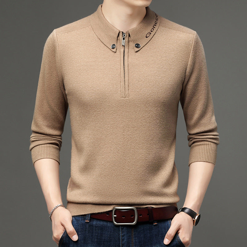 Wool Sweater Men's Autumn And Winter