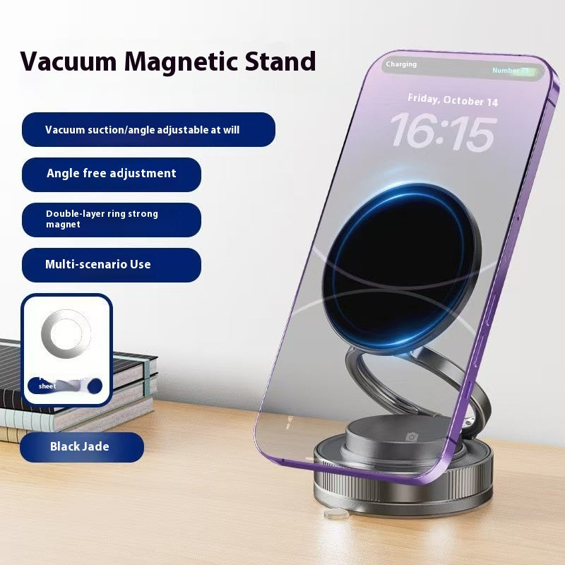 Vacuum Adsorption Magnetic Car Phone Holder