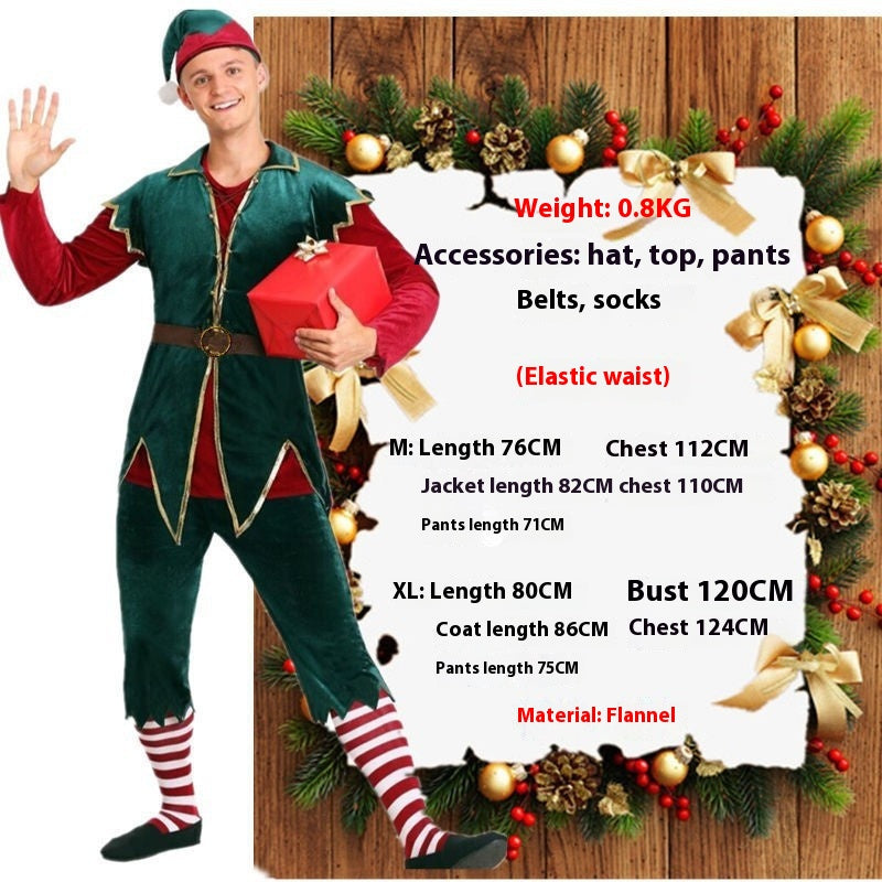 Santa Elf Costume For Men And Women