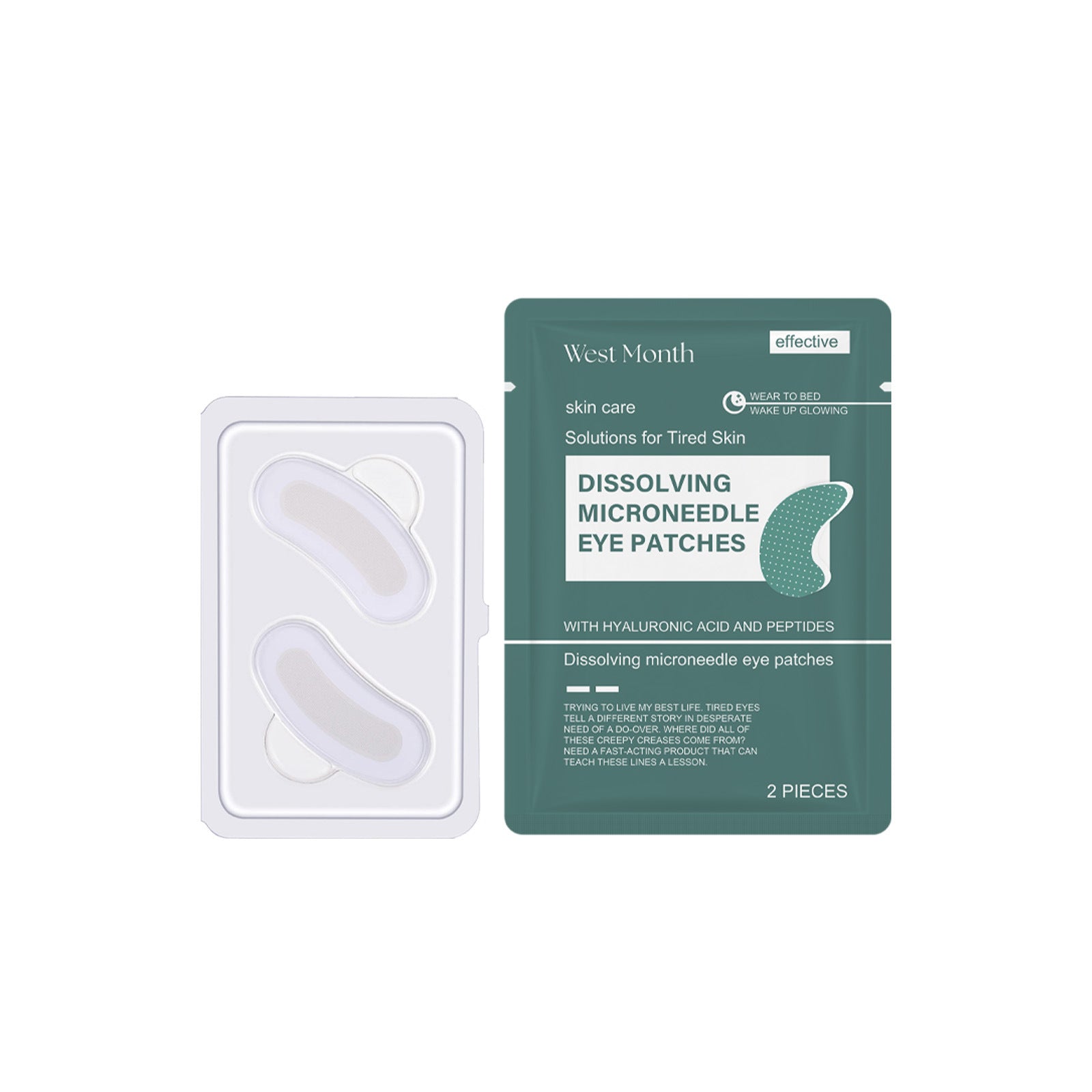 Hyaluronic Acid Eyes Mask Brighten Periorbital Area Skin Color Moisturizing