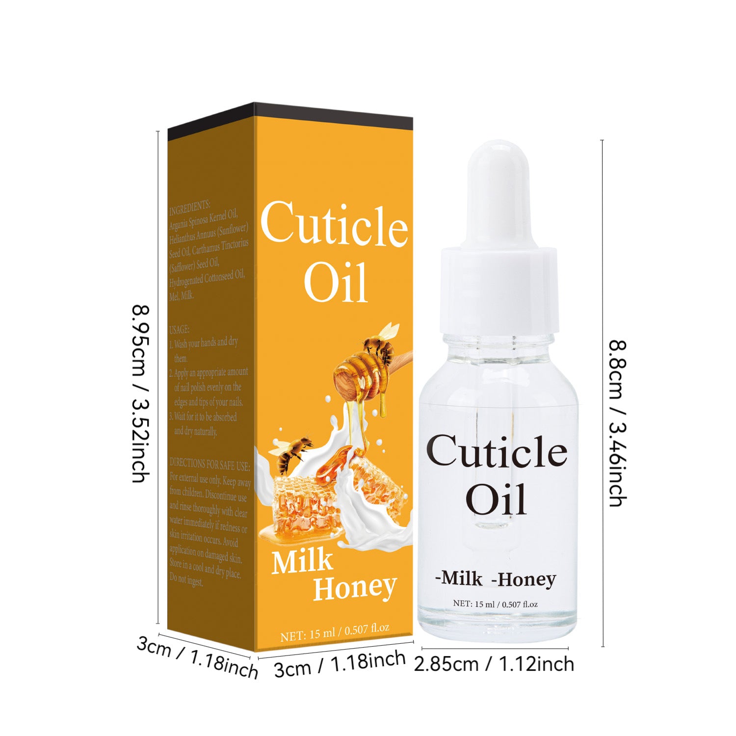 15ml Nail Care Solution Clean And Soft