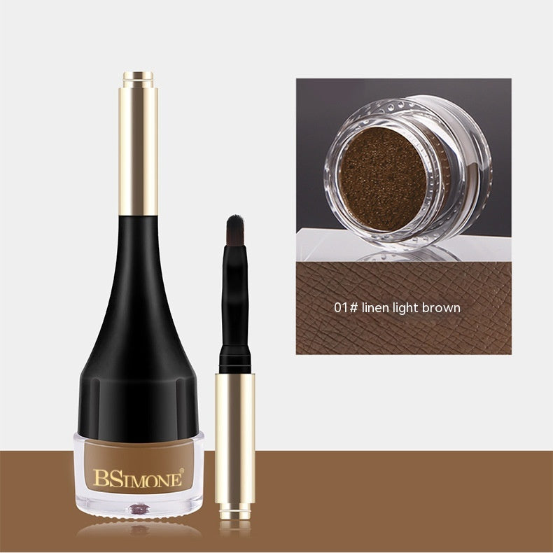 Air Cushion Eyebrow Skin care lotion Smooth Long-lasting Natural Three-dimensional Waterproof And Sweat-proof