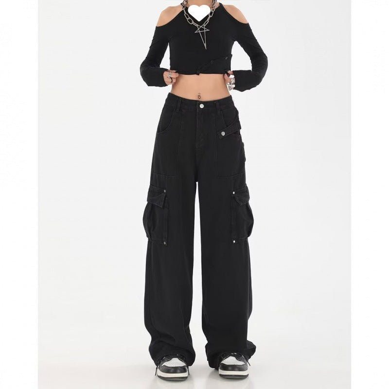 Straight Plus Size Wide Leg Leisure Pants