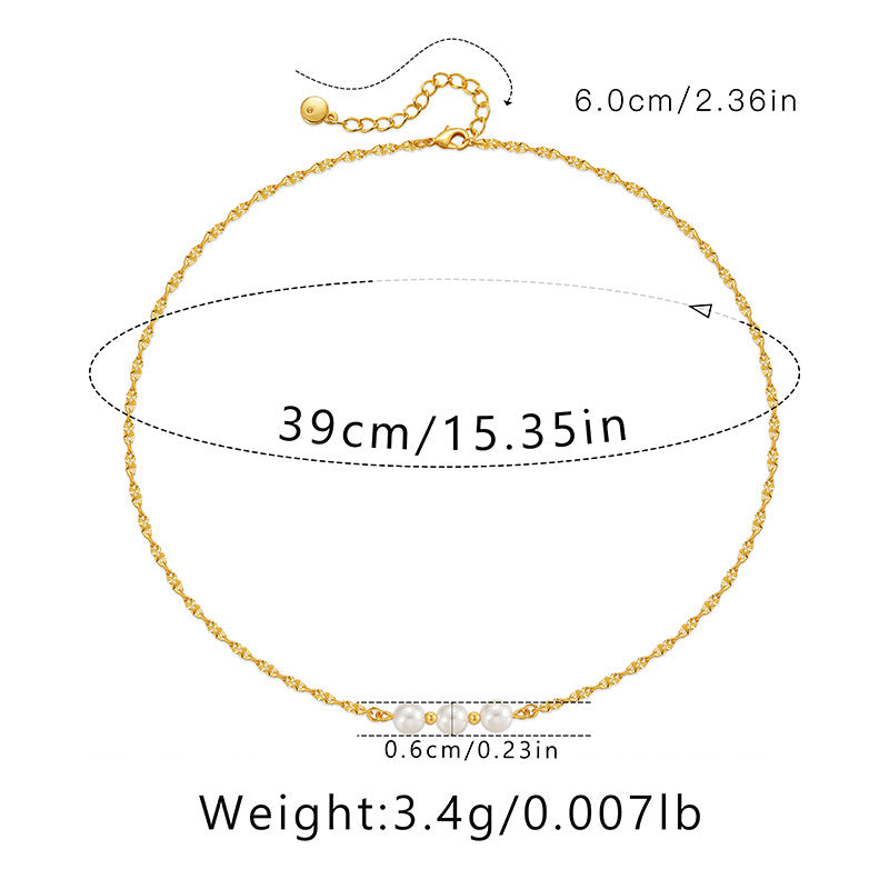 Women's Handmade Light Luxury Necklace