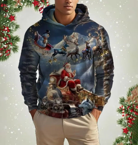 Santa Claus Men's Pattern Sweater