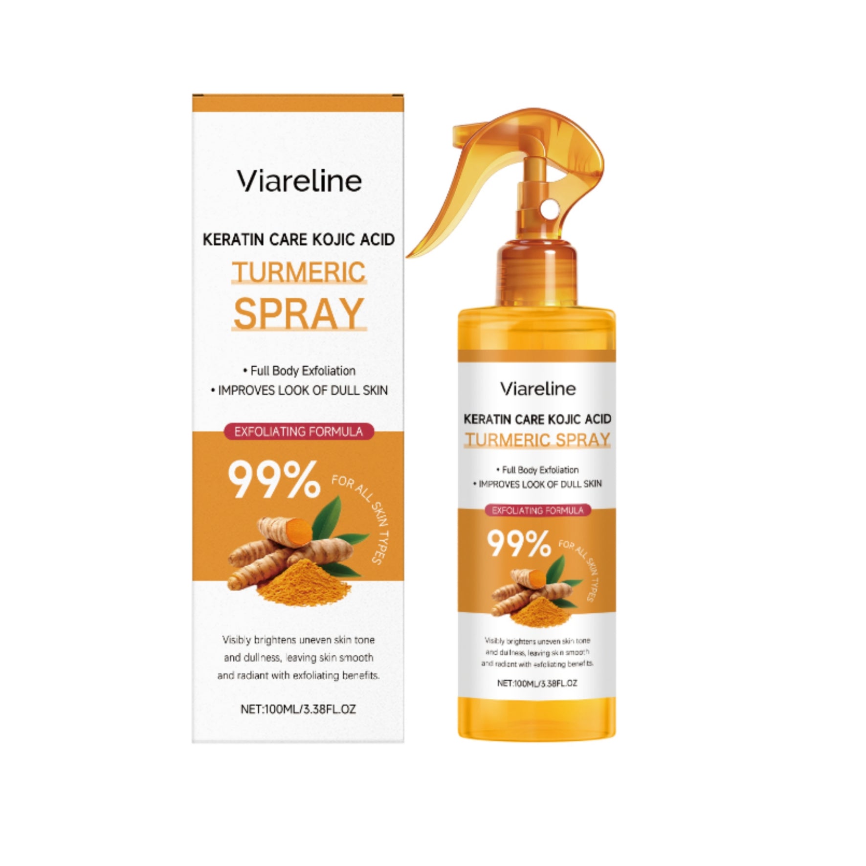 Turmeric Exfoliating Spray