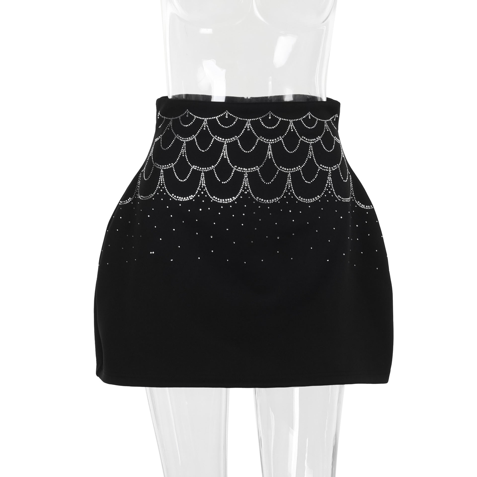 Summer Fashion Rhinestone Women's Skirt