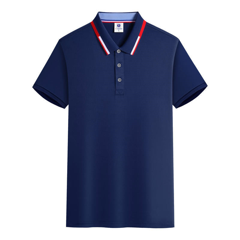 A Style    Workwear T-shirt Short-sleeved Advertising Cultural Shirt Work Clothes
