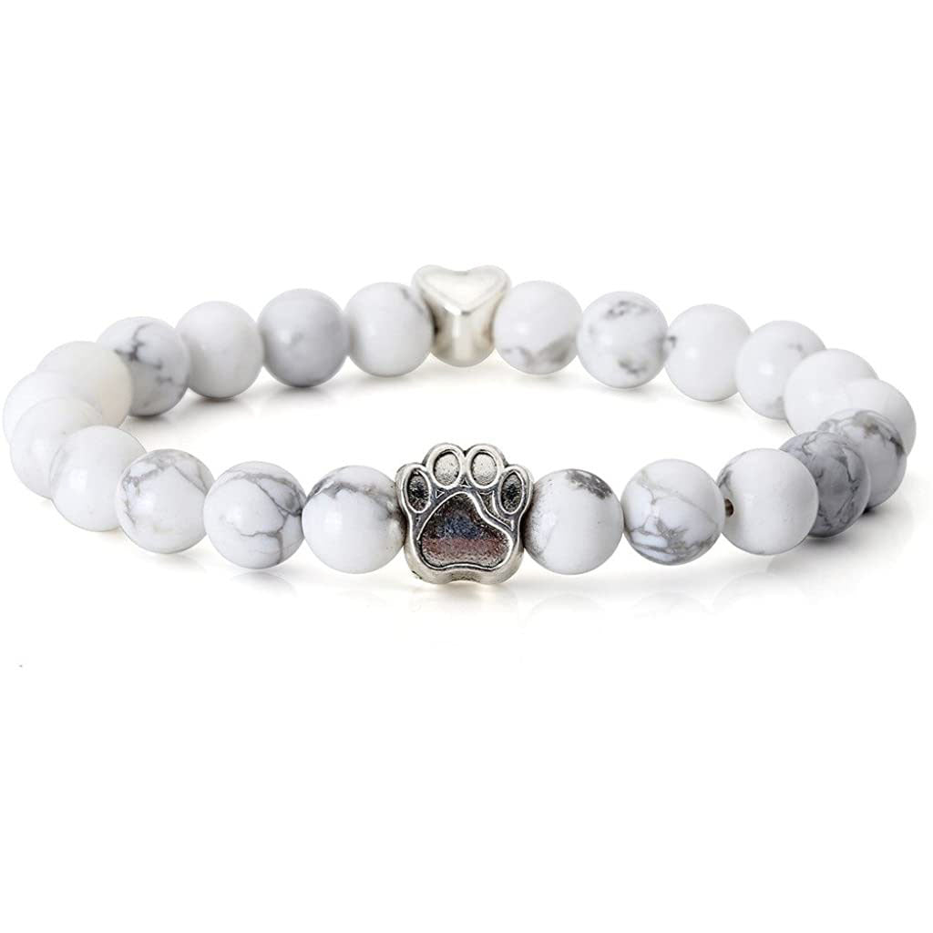 Cute Pet Paw Print Bracelet Love Alloy