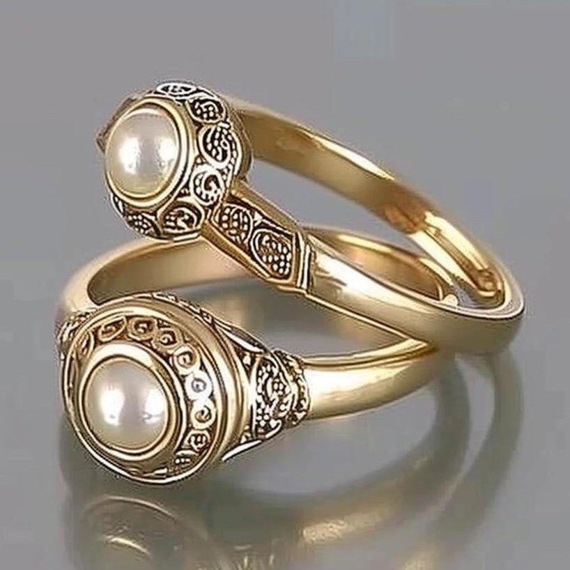 European And American New Ring Women's Ring Retro Simple Stylish Women's