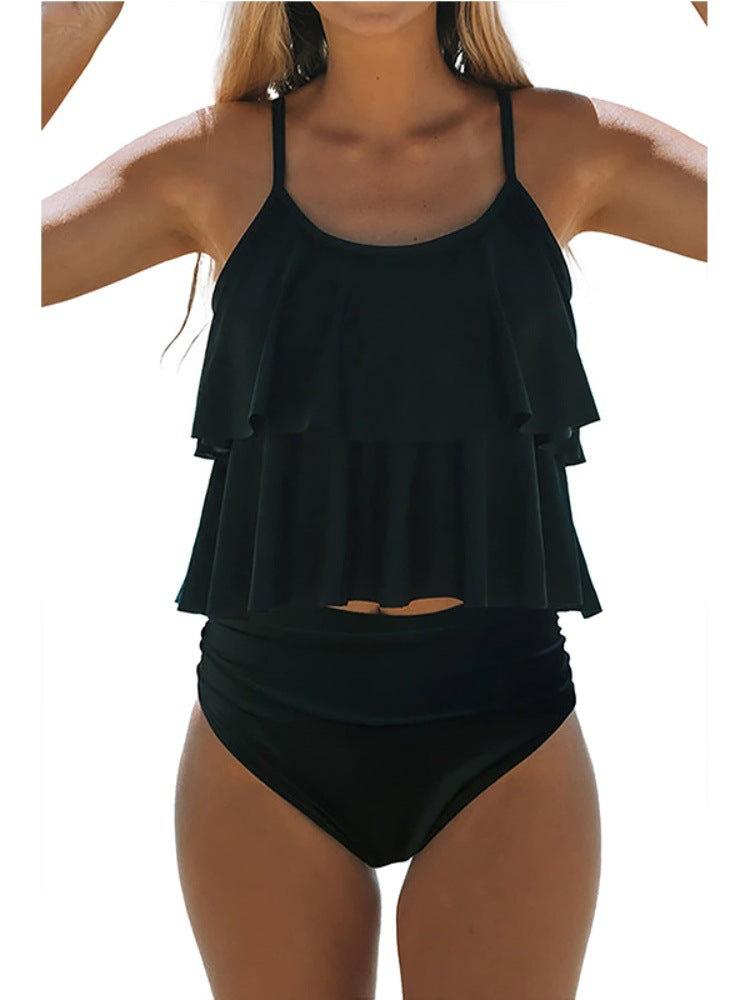 European And American Split Bikini Swimsuit Suit