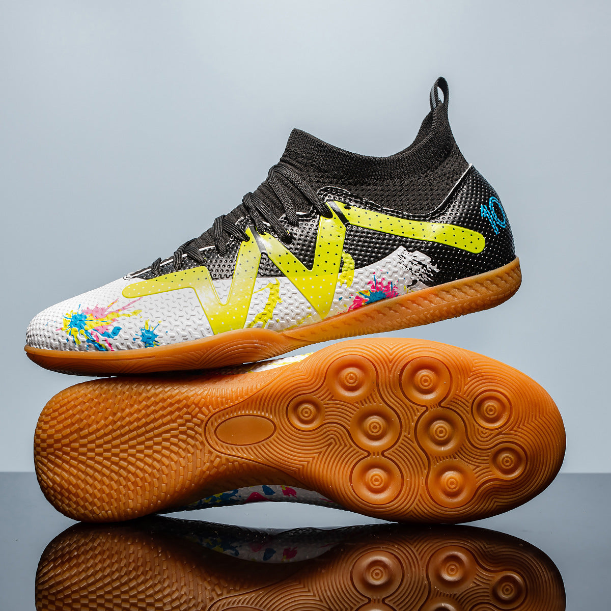 Soccer Shoes Spike Broken Nails Teenagers