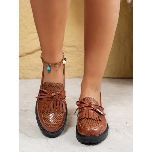 Spring And Autumn New Women's Bow Loafers