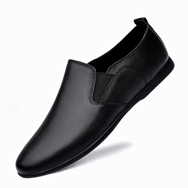 Male Leather Business Leisure Breathable Shoes