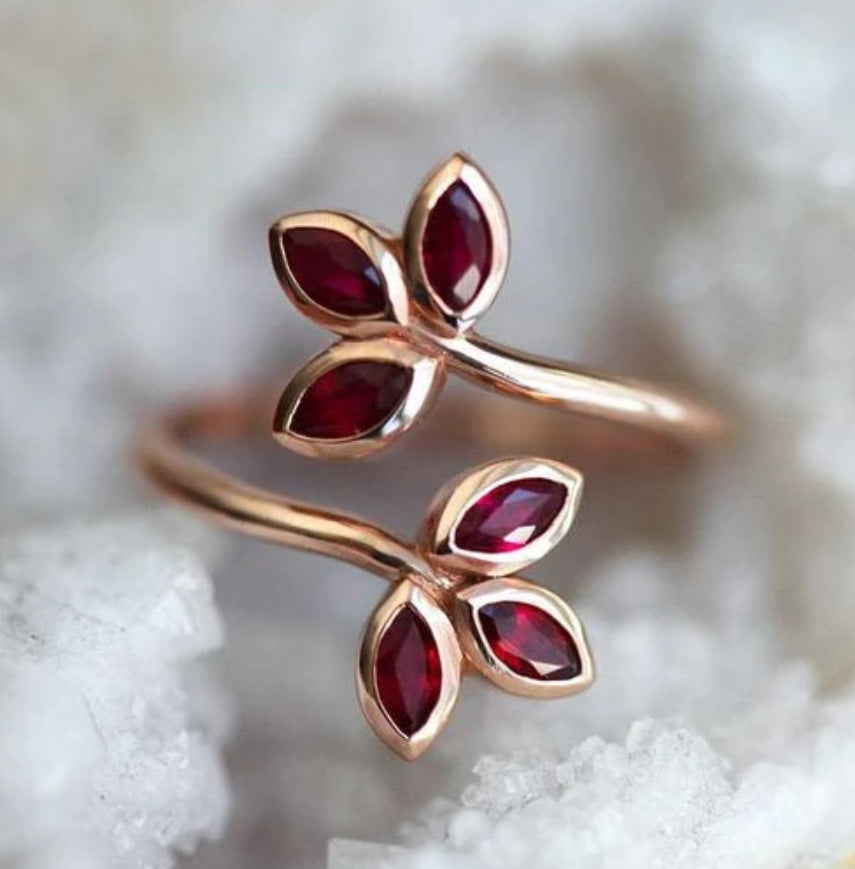 Retro Simple And Exaggerated Unique Women Ring