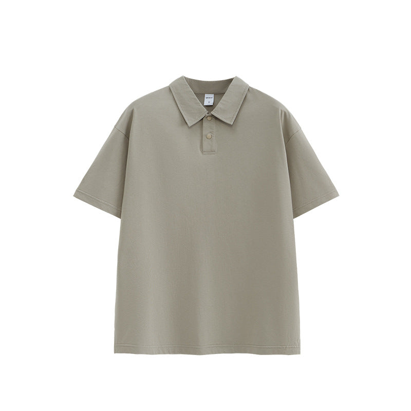 Loose Five-in-one Technology Fabric Polo Collar Top