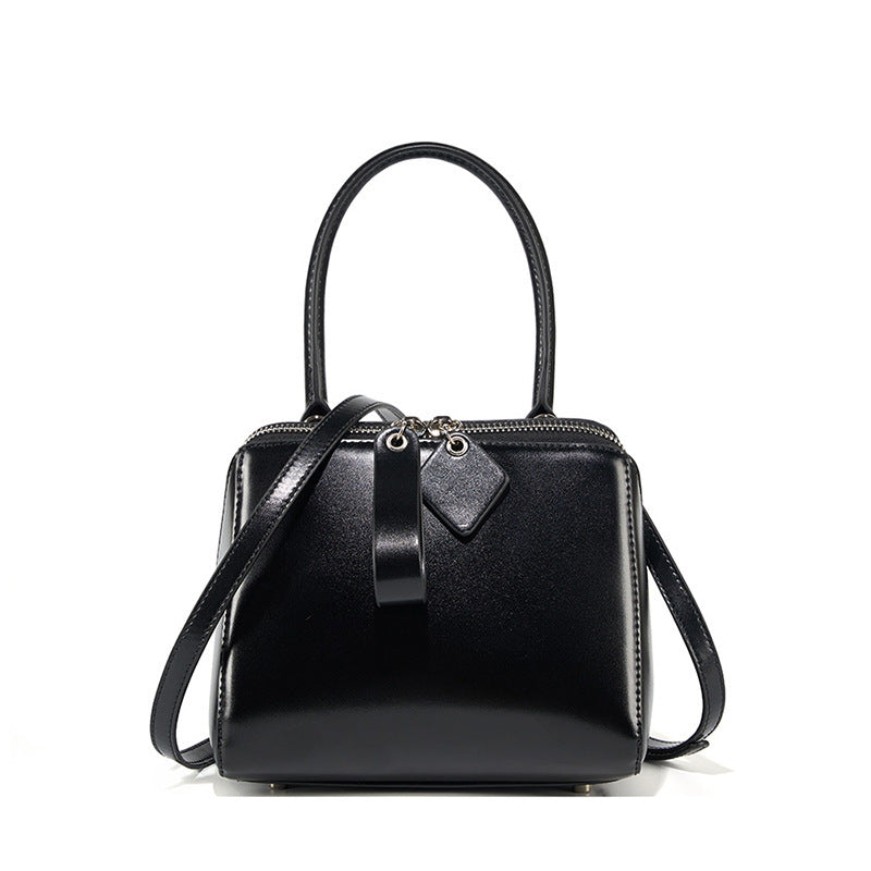 Versatile Leather Handbag New Popular