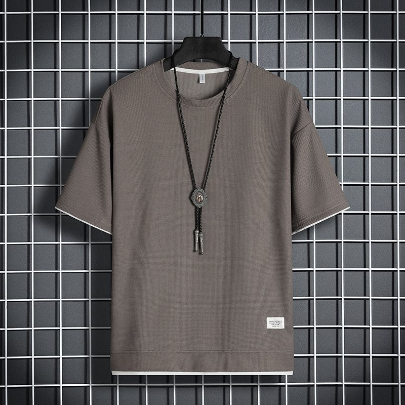 Half Sleeve Trendy All-matching Top