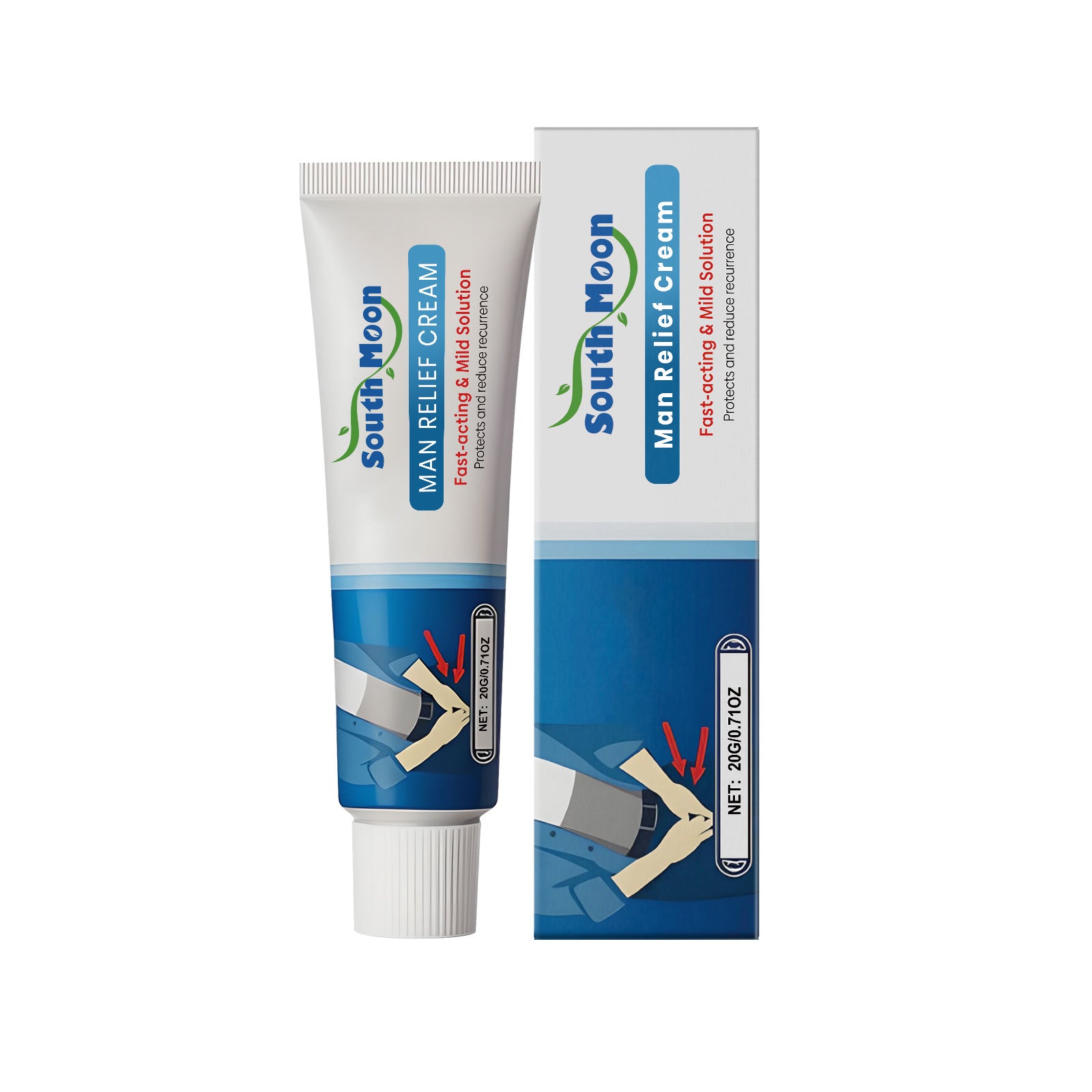 Men's Soothing Gentle Nourishing Comfortable Care Neck Cream
